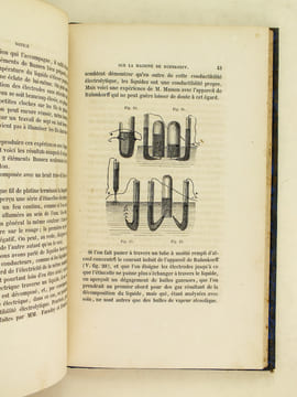 Notice sur l'appareil d'induction électrique de Ruhmkorff et les expériences que l'on peut faire avec cet instrument. [ Edition originale ]. MONCEL, ...