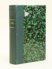 Journal spirituel (1860-1901), précédé d'une notice biographique.. MATIGNON, R.P. Ambroise ;  (RENARD, P. Charles)