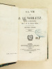 La Vie de M. Le Nobletz, Prêtre et Missionnaire (2 Tomes - Complet). VERJUS, R. P. Antoine 