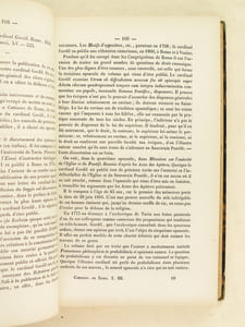 Correspondance de Rome. Recueil des allocutions, encycliques, brefs et autres actes du Saint-Siège apostolique, Décrets des Sacrées Congrégations Romaines, etc. (3 tomes -Complet) Tome I: Années 1848, 1849, 1850 ; Tome II : Année 1851 ; Tome III: années 1851 et 1852