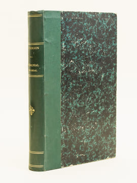 Petit Cérémonial Paroissial selon le rite romain, publié d'après l'ordre du Concile de Périgueux (1856) et du Concile d'Agen (1859). BOURBON, A.