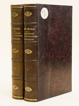 Oeuvres de Mgr Gerbet Evêque de Perpignan (2 Tomes - Complet) Tomes I et II : Mandements et Instructions Pastorales. GERBET, Mgr. Philippe ; (BORNET, ...