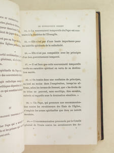 Oeuvres de Mgr Gerbet Evêque de Perpignan (2 Tomes - Complet) Tomes I et II : Mandements et Instructions Pastorales