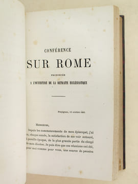 Oeuvres de Mgr Gerbet Evêque de Perpignan (2 Tomes - Complet) Tomes I et II : Mandements et Instructions Pastorales. GERBET, Mgr. Philippe ; (BORNET, ...