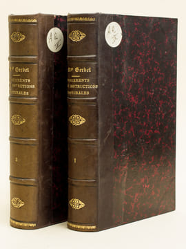 Oeuvres de Mgr Gerbet Evêque de Perpignan (2 Tomes - Complet) Tomes I et II : Mandements et Instructions Pastorales. GERBET, Mgr. Philippe ; (BORNET, ...