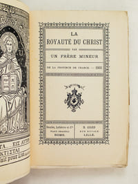 La Royauté du Christ.