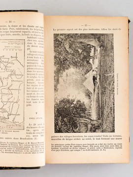 [ Bibliothèque illustrée des Voyages autour du monde par terre et par mer ] La mission Binger (Marcel Monnier) - Les explorations de M. Bonvalot - Le ...