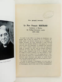 Un grand lorrain. Le Père François Bertrand fondateur à Madras du Collège-Université Loyola 1870-1936.