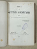 Revue des Questions Scientifiques. Quatrième Année Tome Huitième  1880 : [ Contient : ] Le cycle vital de la matière - Botanique géographique. ...