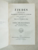 Etudes religieuses, philosophiques, historiques et littéraires, 1890, Partie Bibliographique 1890, 1e année (Ancienne bibliographie catholique ...