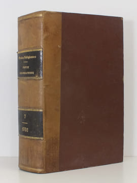 Etudes religieuses, philosophiques, historiques et littéraires, Supplément aux Tomes 67, 68, 69 - Partie Bibliographique 1896, 7e année (Ancienne ...
