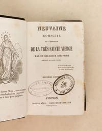 Neuvaine complète en l'Honneur de la Très-Sainte Vierge.