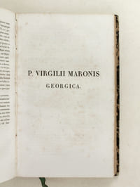 Publius Virgilius Maro ex recensione et cum notis Chr. Gottl. Heynii, curante J. A. Amar (Tomes 1 à 4)
