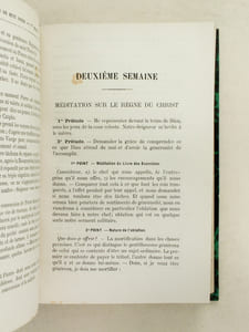 Oeuvres Posthumes du R.P. Charles Verbeke. Tome I : Retraites ; Tomes II : Instructions pour Retraites, etc.