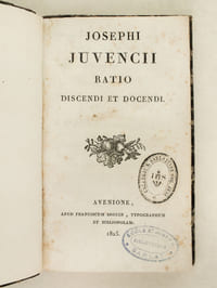 Josephi Juvencii Ratio discendi et docendi.
