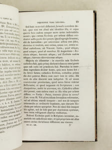 Tractatus de Ecclesia Christi compendium. [ Suivi d'un manuscrit : ] Dogmaticae Theologiae Compendium. In magno Seminario petrocorensis dioecesis Petragora sito