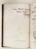 Oracula Sibyllina. Volumen prius [ Exemplaire dédicacé par l'auteur ]. ALEXANDRE, C.