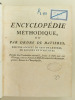 Encyclopédie Méthodique. Grammaire et Littérature. Tome Second.. Collectif