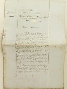 Discours prononcé à l'occasion du Mariage de M. Armand Cantaloup et Mme Léontine Gibiat, célébré dans l'Eglise paroissiale de Saint Chamassy le 14 juin 1853