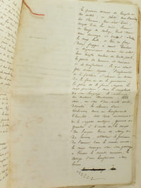 Discours pour la Bénédiction du Christ placé dans l'Eglise de Mialler [Mialet ; Miallet ] par suite des dons de MM. Profes et Barbey Cluzeau, l'un et l'autre propriétaires et membres de la Fabrique de la paroisse.
