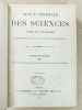 Revue Générale des Sciences Pures et Appliquées , Tome Huitième 1897 ( Année complète ). Revue Générale des Sciences Pures et Appliquées ; OLIVIER, ...