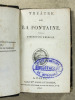 Théâtre. LA FONTAINE ( Jean de )