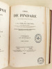 Odes de Pindare avec le texte en regard et des notes (3 Tomes - Complet) Tome 1 : Olympiques ; Tome 2 : Pythiques et Isthmiques ; Tome 3 : Néméennes, ...