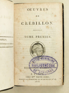 Oeuvres de Crébillon (3 Tomes - Complet). CREBILLON