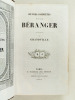 Oeuvres complètes de P.-J. de Béranger illustrée par Grandville.. BERANGER, P.-J. de ; Grandville (ill.)