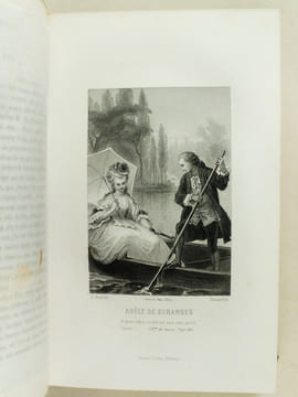 Oeuvres de Madame de Souza. Gravures sur acier d'après les dessins de G. Staal.. SOUZA, Madame de