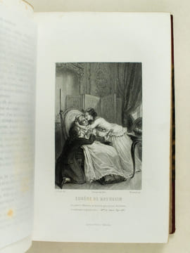 Oeuvres de Madame de Souza. Gravures sur acier d'après les dessins de G. Staal.. SOUZA, Madame de