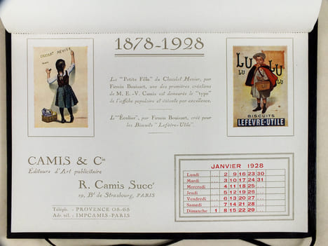1878 - 1928 Pour la nouvelle année qui est elle de son Cinquantenaire, la Maison Camis & Cie vous présente ses meilleurs voeux et quelques-unes de ses ...