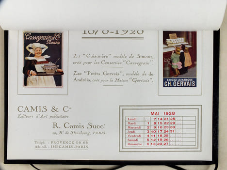 1878 - 1928 Pour la nouvelle année qui est elle de son Cinquantenaire, la Maison Camis & Cie vous présente ses meilleurs voeux et quelques-unes de ses ...