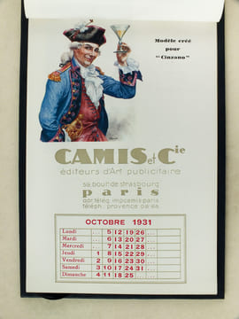 Calendrier 1931 Avec les Meilleurs Voeux de Camis & Cie pour 1931 [ Illustrations diverses dont : Modèle créé pour Amy Frères ; Modèle créée pour le ...