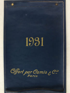 Calendrier 1931 Avec les Meilleurs Voeux de Camis & Cie pour 1931 [ Illustrations diverses dont : Modèle créé pour Amy Frères ; Modèle créée pour le ...
