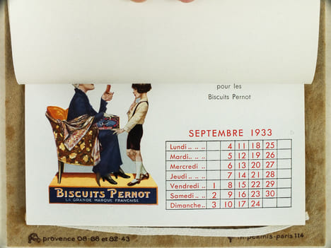 Calendrier 1933 Robert Camis Editeur d'Art Publicitaire. Avec ses meilleurs voeux pour 1933 [ Création Robert Camis pour le Champagne Piper-Heidsieck, ...