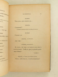 La Bascule. Comédie en quatre actes.