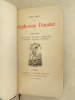 Oeuvres de Alphonse Daudet. Théâtre : La Dernière Idole - Les Absents - L'Oeillet Blanc - Le Frère aimé - Le Sacrifice - L'Arlésienne.. DAUDET, ...
