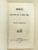 Procès des Accusés du 15 Mai 1848. Attentat contre l'Assemblée Nationale.. Collectif