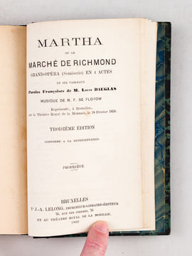 Les Huguenots. Opéra en cinq actes (Eugène Scribe) - Esclarmonde. Opéra romanesque en quatre actes et huit tableaux dont un prologue et un épilogue ...