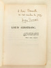 Louis Armstrong [ Edition originale - Livre dédicacé par l'auteur ]. PANASSIE, Hugues