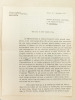 Longue lettre signée d'Edouard Jaguer datée du 2 novembre 1968. Il y évoque les relations de la médecine et de la psychiatrie au mouvement ...