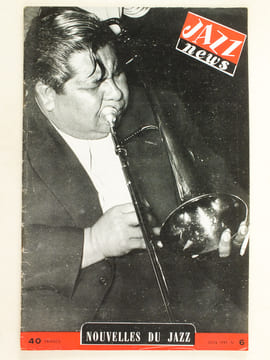 Jazz News. Blue Star Revue puis Nouvelles du Jazz ( 7 Numéros Année 1948 - 1949 : N° 1 - 2 - 3 - 4 - 5 - 6 - 8) N° 1 : Noël 1948 ; 2 : 30 janvier 1949 ...