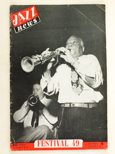 Jazz News. Blue Star Revue puis Nouvelles du Jazz ( 7 Numéros Année 1948 - 1949 : N° 1 - 2 - 3 - 4 - 5 - 6 - 8) N° 1 : Noël 1948 ; 2 : 30 janvier 1949 ; 3 : Mars 1949 : 4 : Avril 1949 ; 5 spécial : Festival 49 Mai 1949 ; 6 : Juin 1949 ; 8 : Novembre 1949