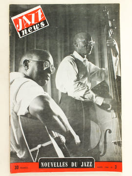 Jazz News. Blue Star Revue puis Nouvelles du Jazz ( 7 Numéros Année 1948 - 1949 : N° 1 - 2 - 3 - 4 - 5 - 6 - 8) N° 1 : Noël 1948 ; 2 : 30 janvier 1949 ...