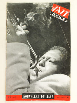 Jazz News. Blue Star Revue puis Nouvelles du Jazz ( 7 Numéros Année 1948 - 1949 : N° 1 - 2 - 3 - 4 - 5 - 6 - 8) N° 1 : Noël 1948 ; 2 : 30 janvier 1949 ...