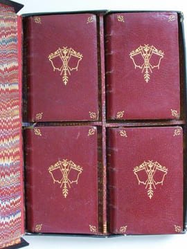 Paroissien romain très-complet. Approuvé par Mgr. Joseph-Hippolyte Guibert. [ 4 tomes sous coffret - complet ]. Anonyme