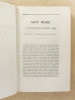 Revue des questions historiques - Tome quinzième [ Tome 15 , Huitième année : Livraison du 1er Janvier 1874 et Livraison du 1er Avril 1874 ]. ...