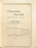L'Education Nouvelle (A propos du Livre de M. Demolin). CHOBERT, Joseph