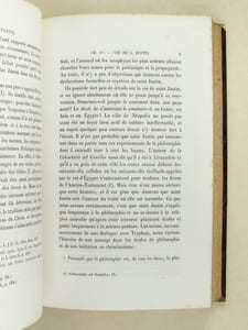 Etude critique sur l'apologétique chrétienne au IIe siècle. Saint Justin philosophe et martyr. Essai de critique religieuse. [ Edition originale ]